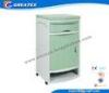 Professional Patient / Hospital Bedside Cabinet Furniture With Towel Stand