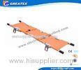 Portable Emergency Medical Stretcher , Aluminum Alloy Rescue Folding Stretcher