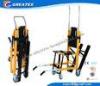 Aluminum Alloy Transfer Medical Stretcher , Foldable Flexible Emergency Stair Stretcher