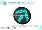 Solar Traffic Light Arrow Green Module 200mm 85 - 265 Vac Ce / Rohs