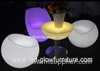 High Capacity led illuminated furniture / tables / chairs for bar , cafes and party