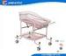 Safety Head Adjustable hospital nursery bassinet Bed For New Born Medical Furniture