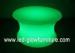 Multi - color changeable Plastic LED Illuminated Table , Waterproof led party furniture