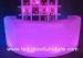 Waterproof illuminated LED party furniture tables with 4 RGB Color Changed