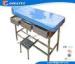 Artifical leather Doctor Examination Couch with Pillow for Gynecological Surgery
