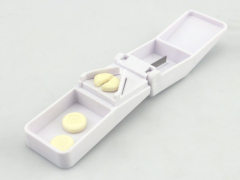 Medical Plastic Pill Cutter with Pill Storage Box