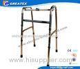 Folding Rollator Walker With One Button , walkers medical equipment for Disabled Elderly