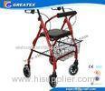 Mobility Medicare lightweight folding walker with wheels , collapsible walkers