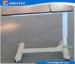 Adjustable Medical hospital over the bed table with wooden top and two Wheels