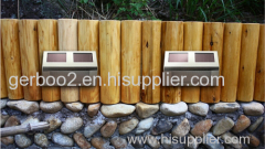 3LED solar Led Fence light lamp outdoor Landscape Garden Path Wall Light Lamp solar stair light white