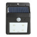 Outdoor 4LED Wireless Solar Power PIR Body Motion Sensor Light Garden Wall Security Lamp Detector