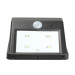 Outdoor 4LED Wireless Solar Power PIR Body Motion Sensor Light Garden Wall Security Lamp Detector