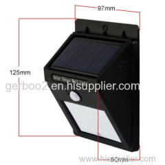Solar Light Waterproof Outdoor 8LED Light Solar Energy Powered Motion Sensor Detector Activated Auto On/Off Lamp