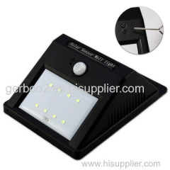 Solar Light Waterproof Outdoor 8LED Light Solar Energy Powered Motion Sensor Detector Activated Auto On/Off Lamp