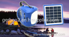 2015 New Solar Lamp With Solar Panel Portable Solar LED Lights Outdoor Charge Mobile Phone Camping and Fishing