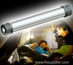 High Quality Solar Panel Power Multi-Function LED Tube Outdoor Camping Tent Portable Emergency Light Free Shipping
