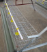 Galvanized 4 Tiers Chicken cage system