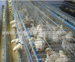 Galvanized 4 Tiers Laying Hens Cage