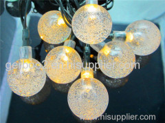 Fairy Christmas Tree&House&Garden Decoration Lighting 20LEDs Solar String Bubble Beads Lights