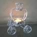 Pumpkin Coach Candle Holder