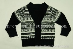 Boys' Autumnal Double-breasted Sweaters