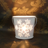 Mini candle holder bucket