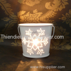 Mini candle holder bucket