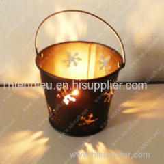 Mini candle holder bucket