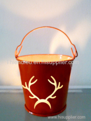 Mini candle holder bucket