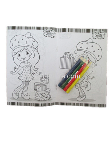 DIY Coloring book in play packs