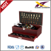 double Wine Box with Chess Set