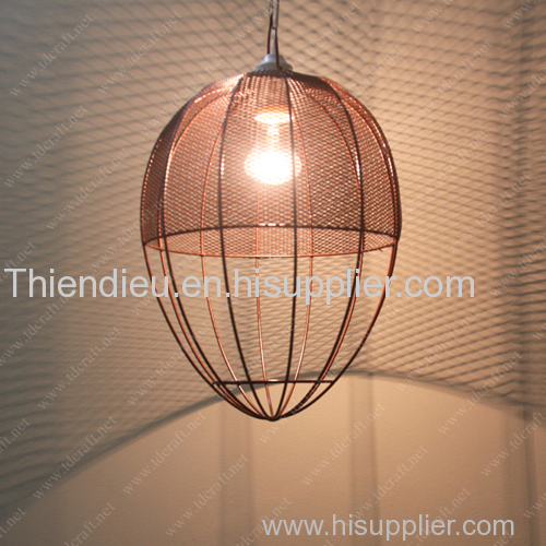 Zinc Lamp Shade \