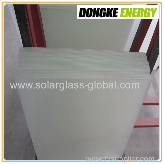 3.2mm double film solar panel photovoltaic glass
