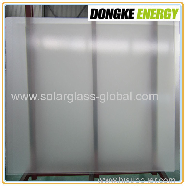 3.2mm ultra white solar panel coating glass