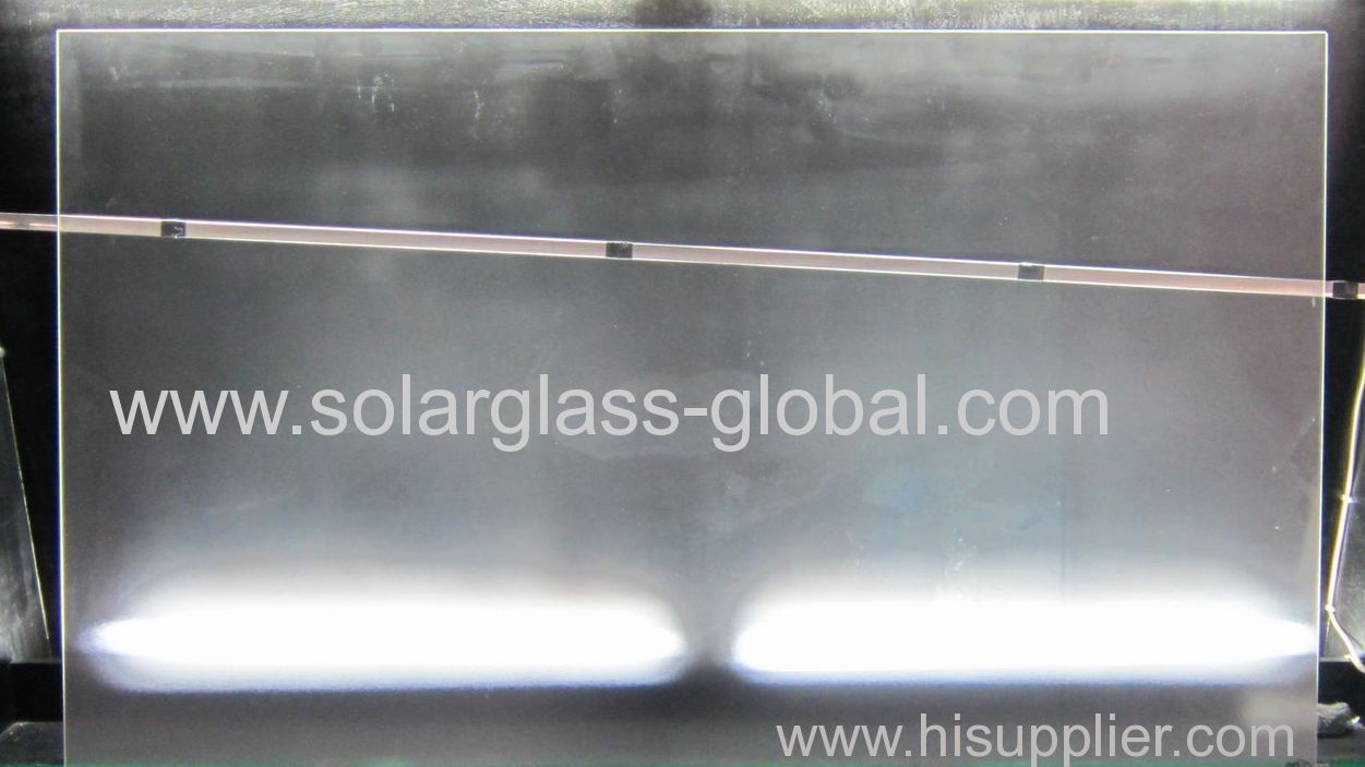3.2mm textured solar panel coating glass