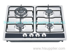Stainless steel 4 burners kitchen gas cooker
