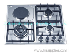 4 Burners strong firepower kitchen gas cooker