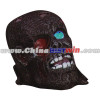 Halloween solar light up skull