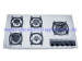 Stainless steel panel kitchen gas stove with 5 burners