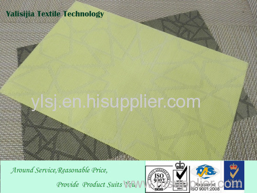 Western Style Plastic Woven Tablemat Placemat