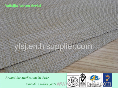 Plastic Rattan Woven Soft Blanket