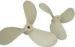 3 Bladed Outboard Nylon Propeller for Ship , Underwater Marine Boat Propeller 360 - 1070mm