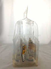 Six Packs Rectangular Hand Carry Gel Beer Tote Bottle Gift Bag Beer Packaging