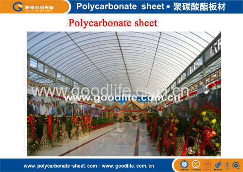 polycarbonate sheet for eco-hotel