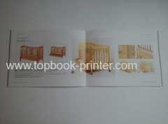 Leather texture cover clothing softback brochure printing
