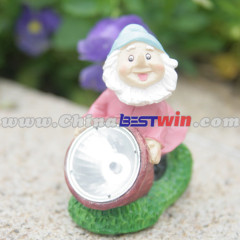 Dwarfs Toys with BlueHat Solar Spot Light