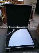 1.8m carbon fiber flyaway antenna factory inspection