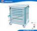 Luxurious Emergency Hospital Equipment Medical Trolley Cart For Delivering Medicine