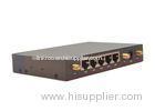 Public hotspot LTE 4G Industrial Cellular Router with 4xLAN 1xWAN 1xRS232