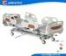 Four Fold Steel Bed board Manual Hospital Bed , Two Function Hospital Care Furniture